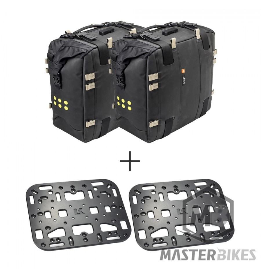 Kriega Kriega - Kit Bolsos Laterales OS-38 + Soportes Laterales OS (SW-Motech)