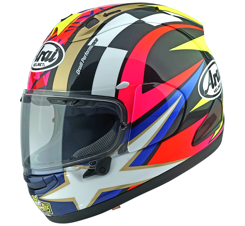 Arai RX-7V Evo Schwantz 30th