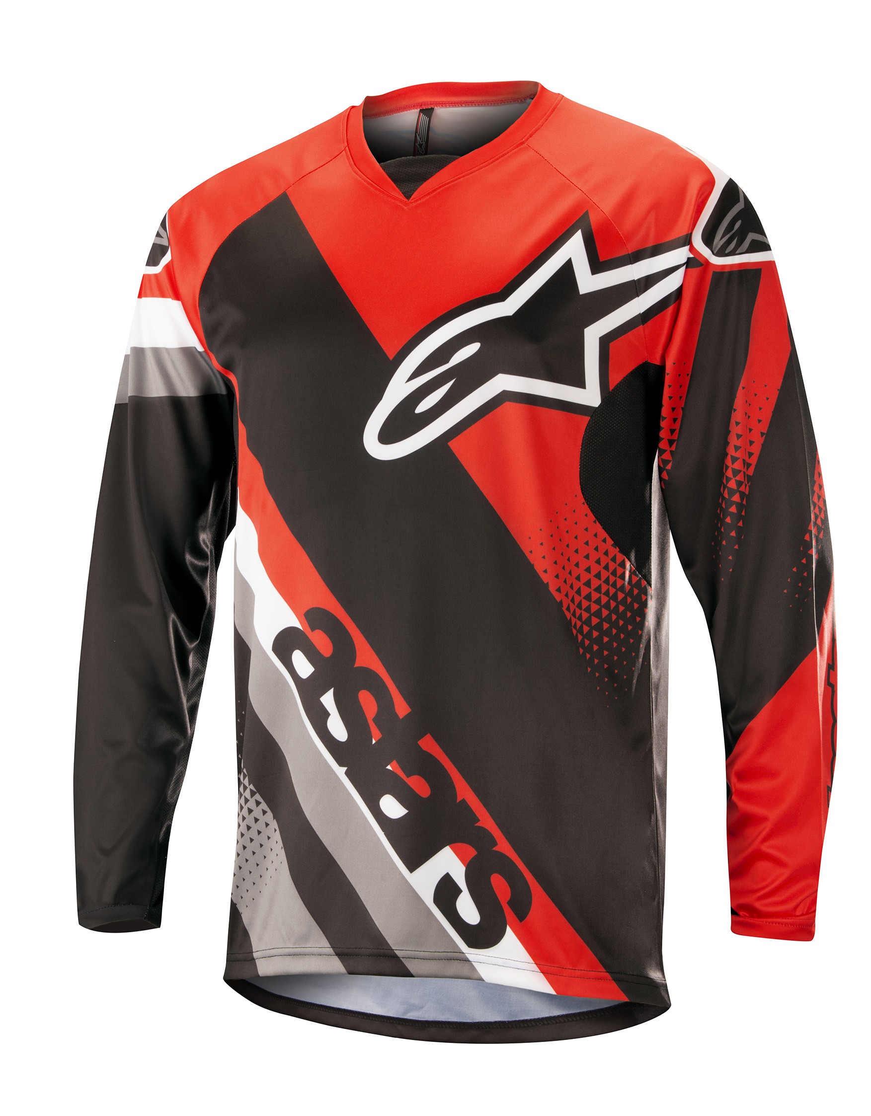 Alpinestars Jersey Alpinestars Racer S/S Red Black