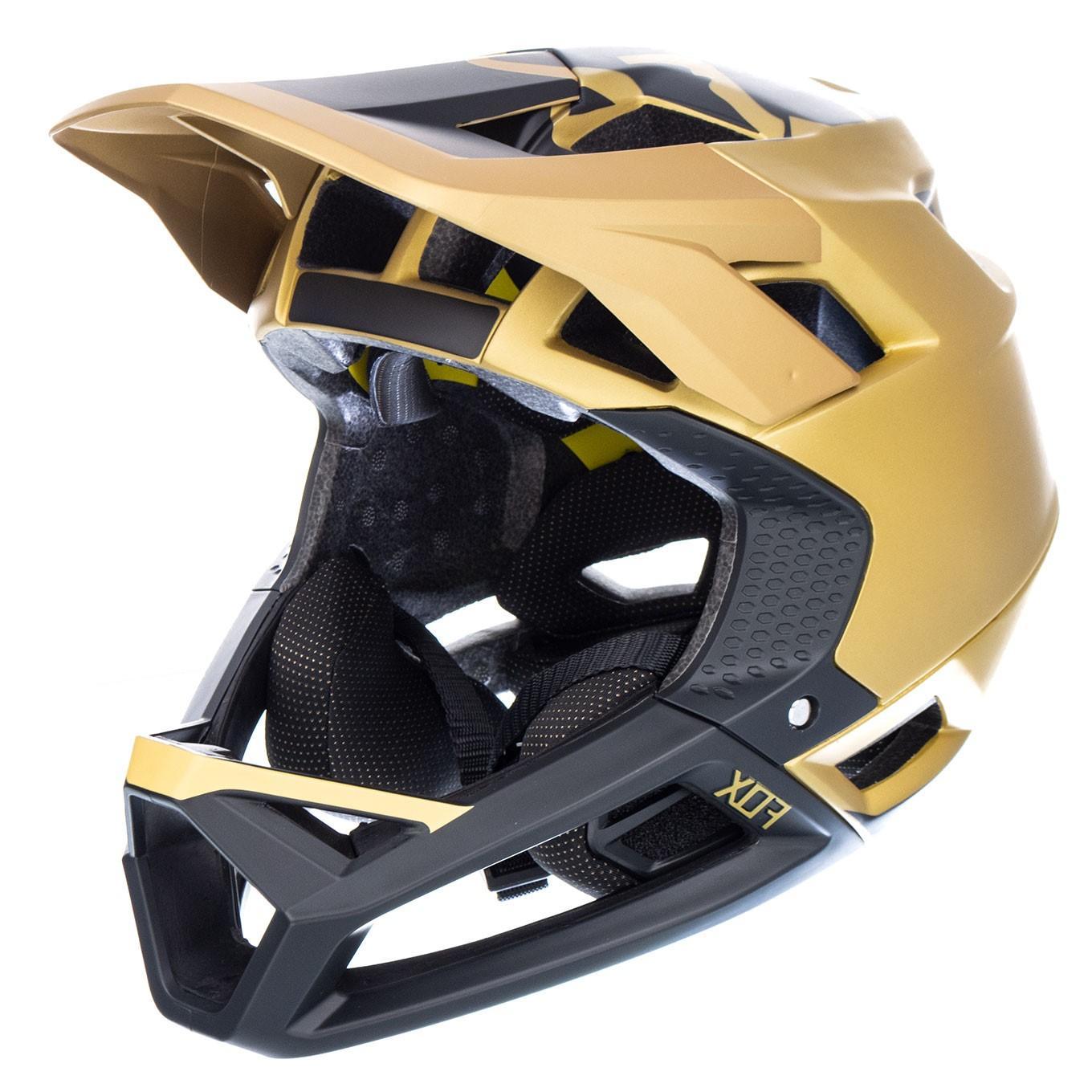 Fox Casco Bicicleta Proframe Matte Gold Fox