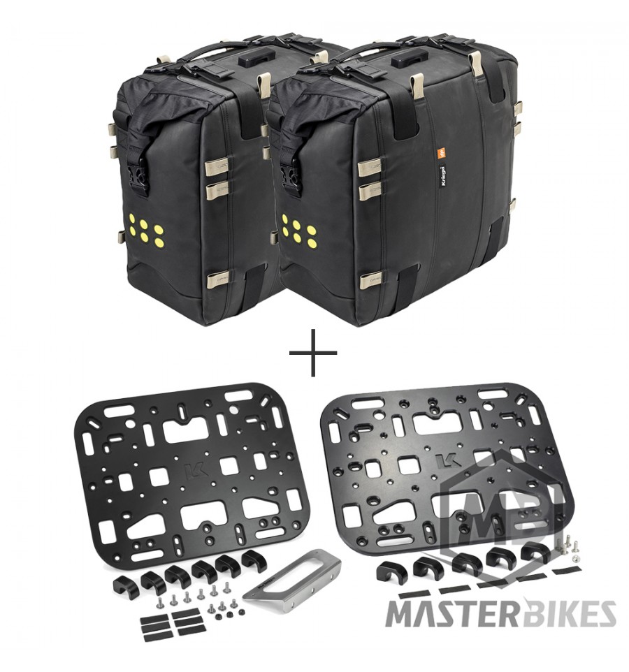 Kriega Kriega - Kit Bolsos Laterales OS-32 + Soportes Laterales OS (BMW GS Adventure)