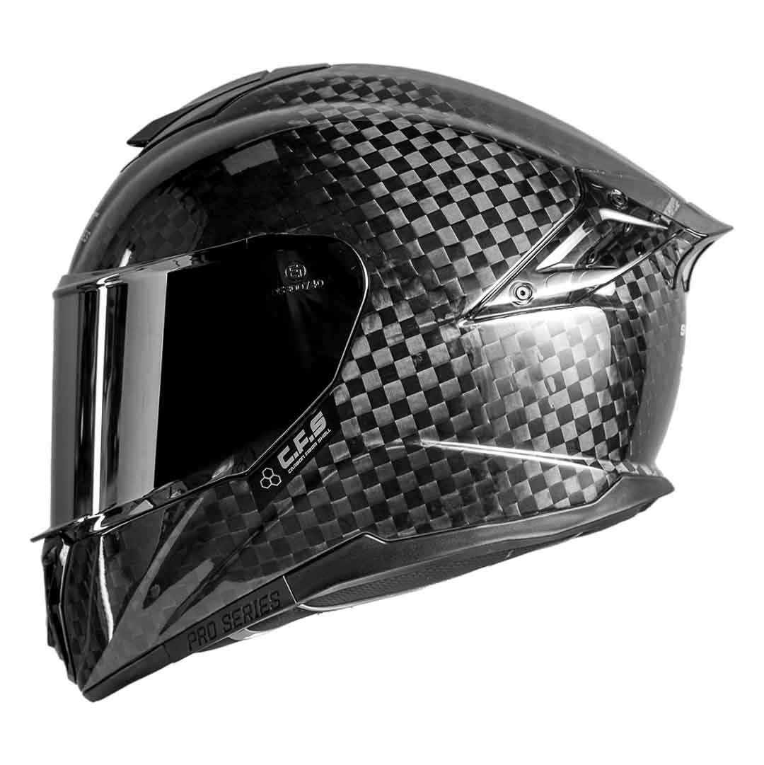 Shaft Casco moto Shaft pro 620c evo fibra de carbono integral solid 12k n.b sl XL