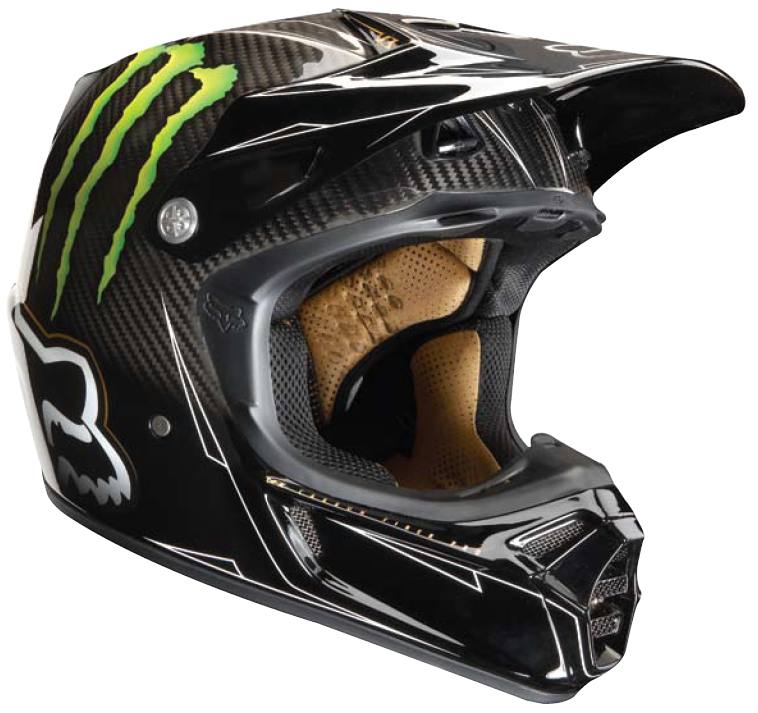 Cascos MX Enduro Fox V3 RC Monster Replica