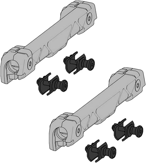 Kappa Kit de configuración Monokey Cam Side portamaletas laterales KL One Fit