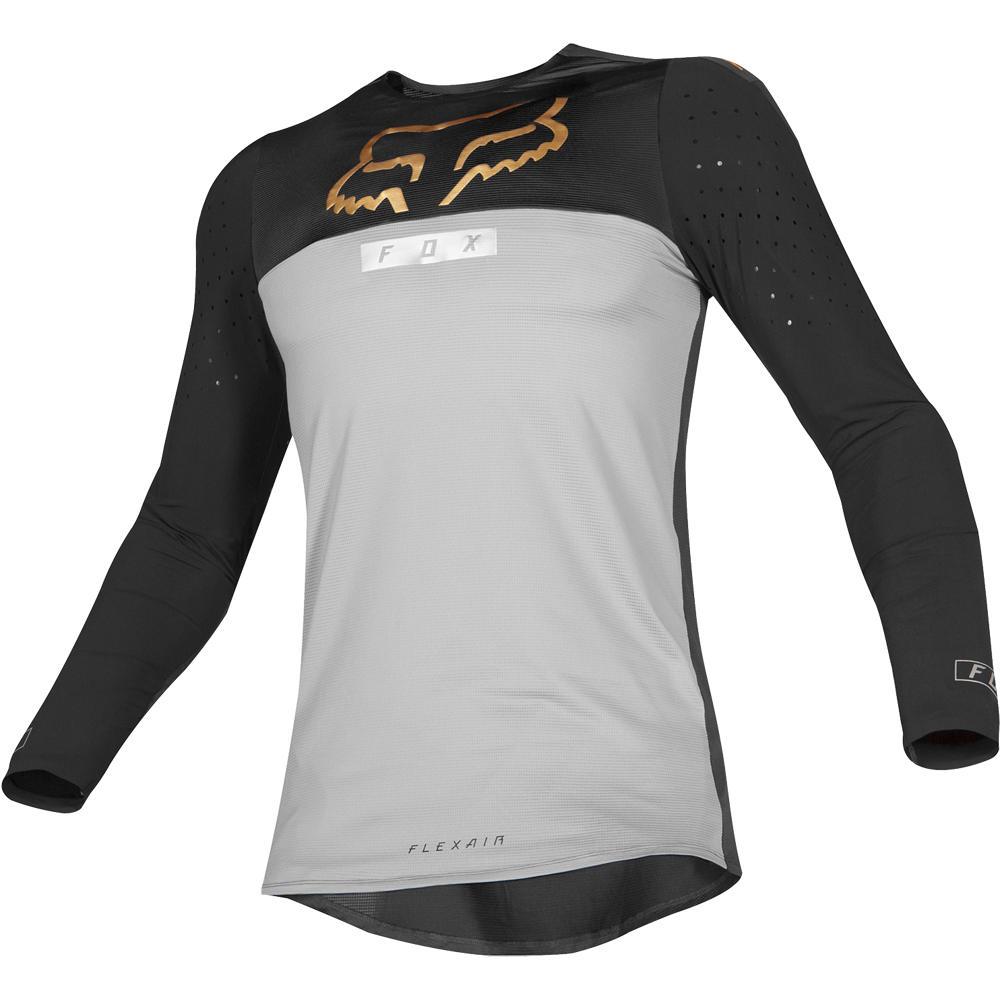 Fox Polera Moto Flexair Royl Gris Fox.