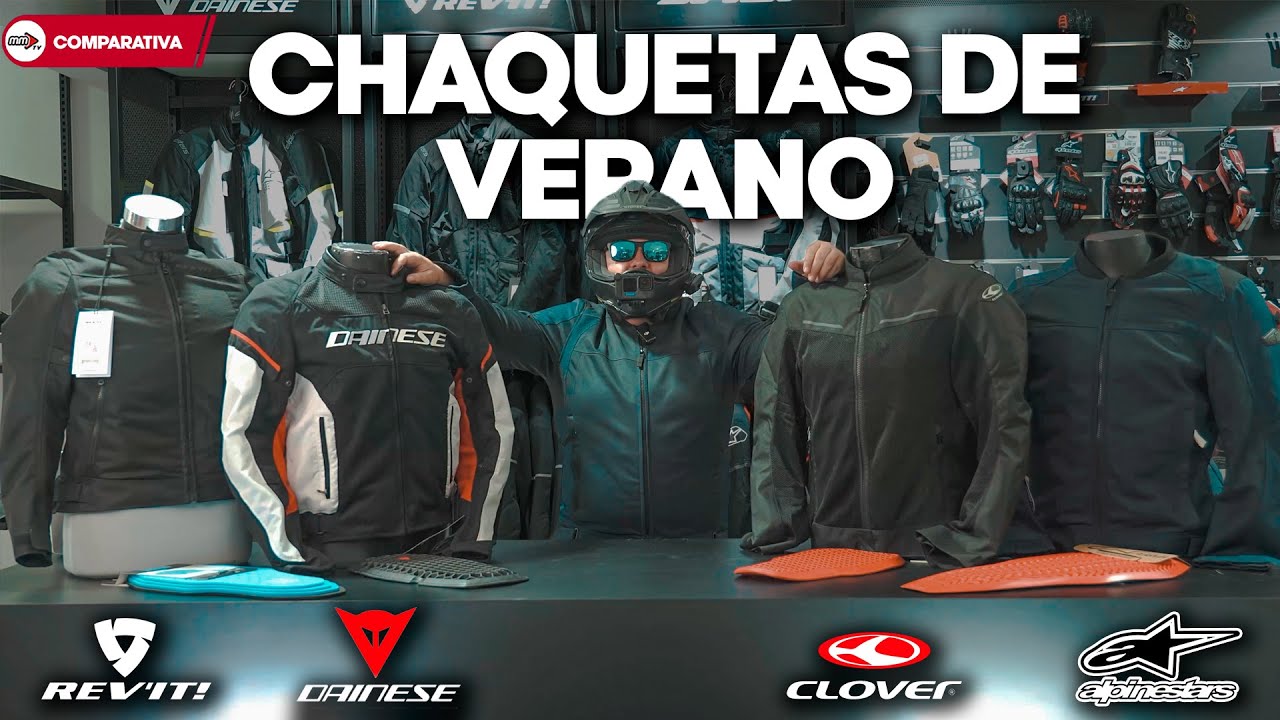 Batalla de chaquetas de moto para verano